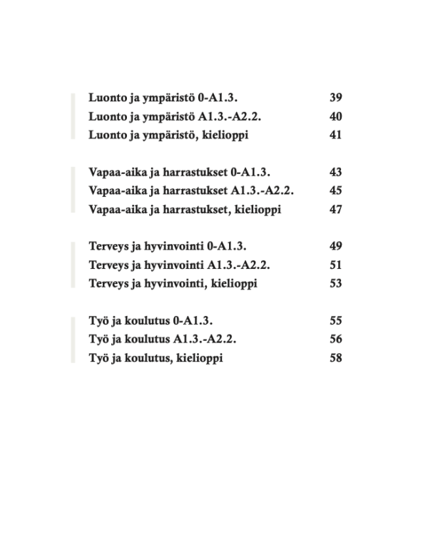 Basic L2 teaching for adults based on competence and functions (PDF e-book, only in Finnish)