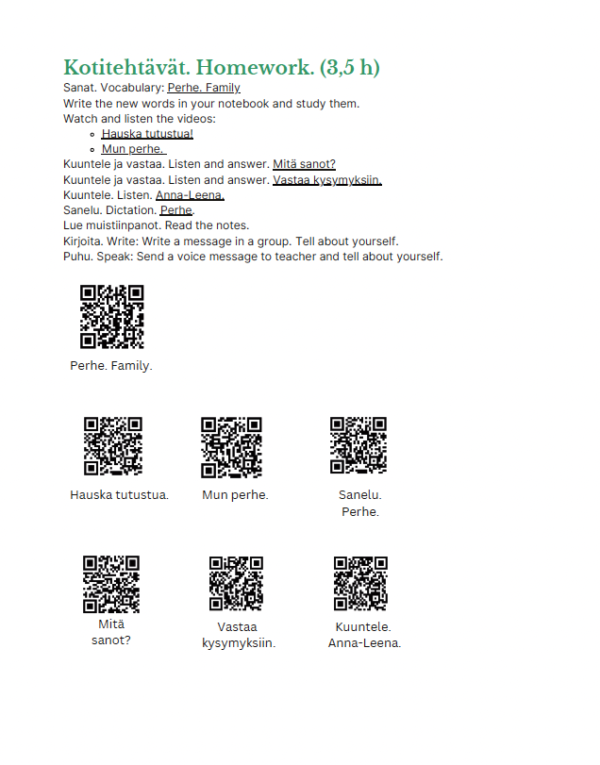 Suomea hoitajille - from level 0 to level A1.3 (e-book: PDF)